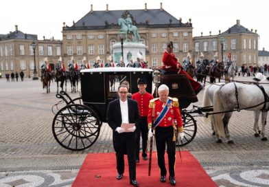 Ambassador Ghafoorzai Visits Copenhagen to Present Credentials to Her Majesty Queen Margreth II of Denmark